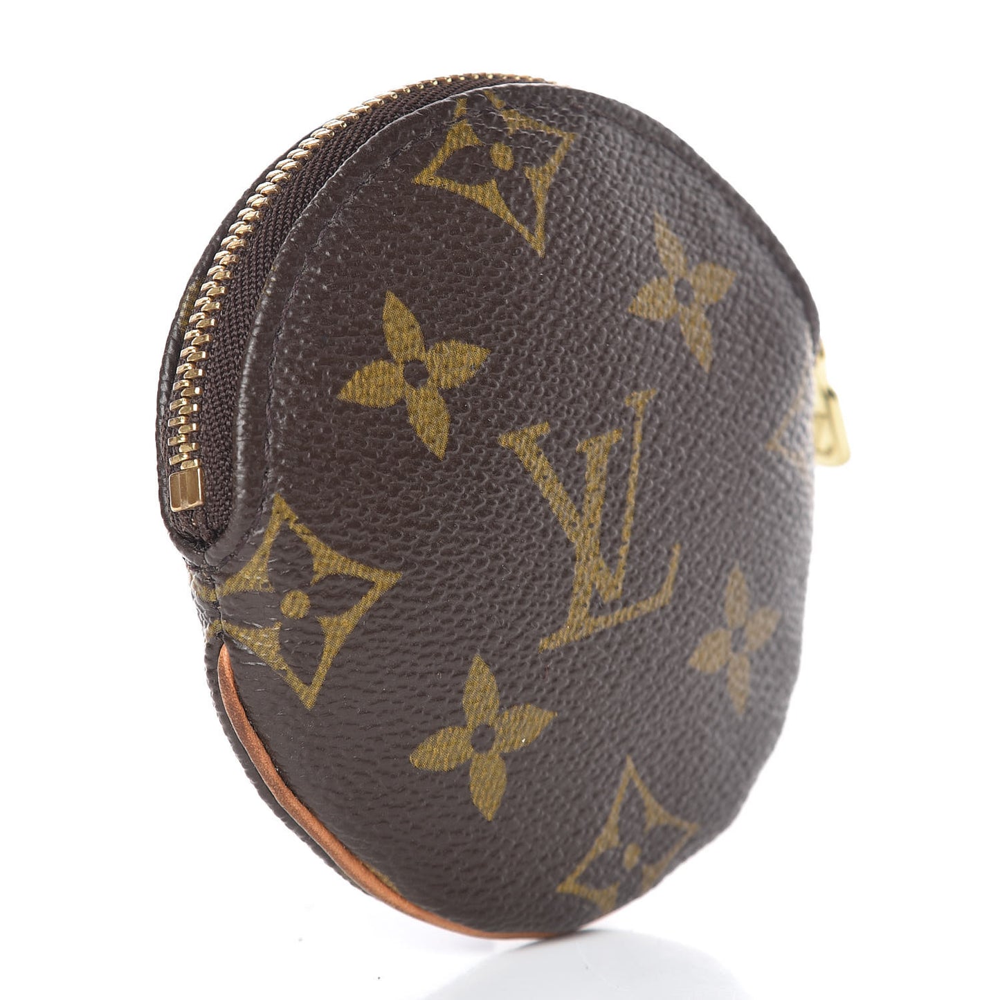 Monogram Round Coin Purse