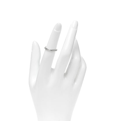 Tiffany Platinum Diamond Harmony Bead-Set Band Ring 49 4.75 2 of 4