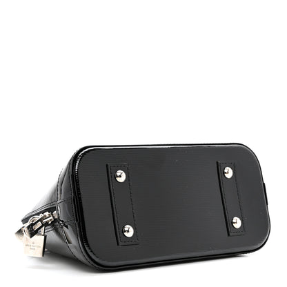Louis Vuitton Epi Electric Alma BB Black 4 of 10