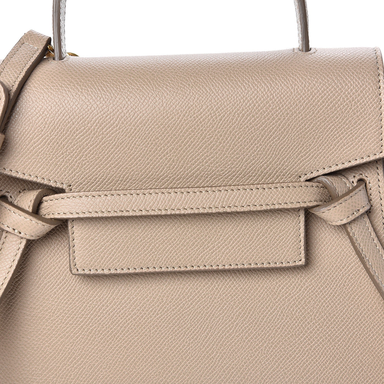Celine Grained Calfskin Nano Belt Bag Light Taupe 10 of 10