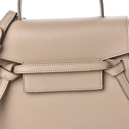 Celine Grained Calfskin Nano Belt Bag Light Taupe 10 of 10