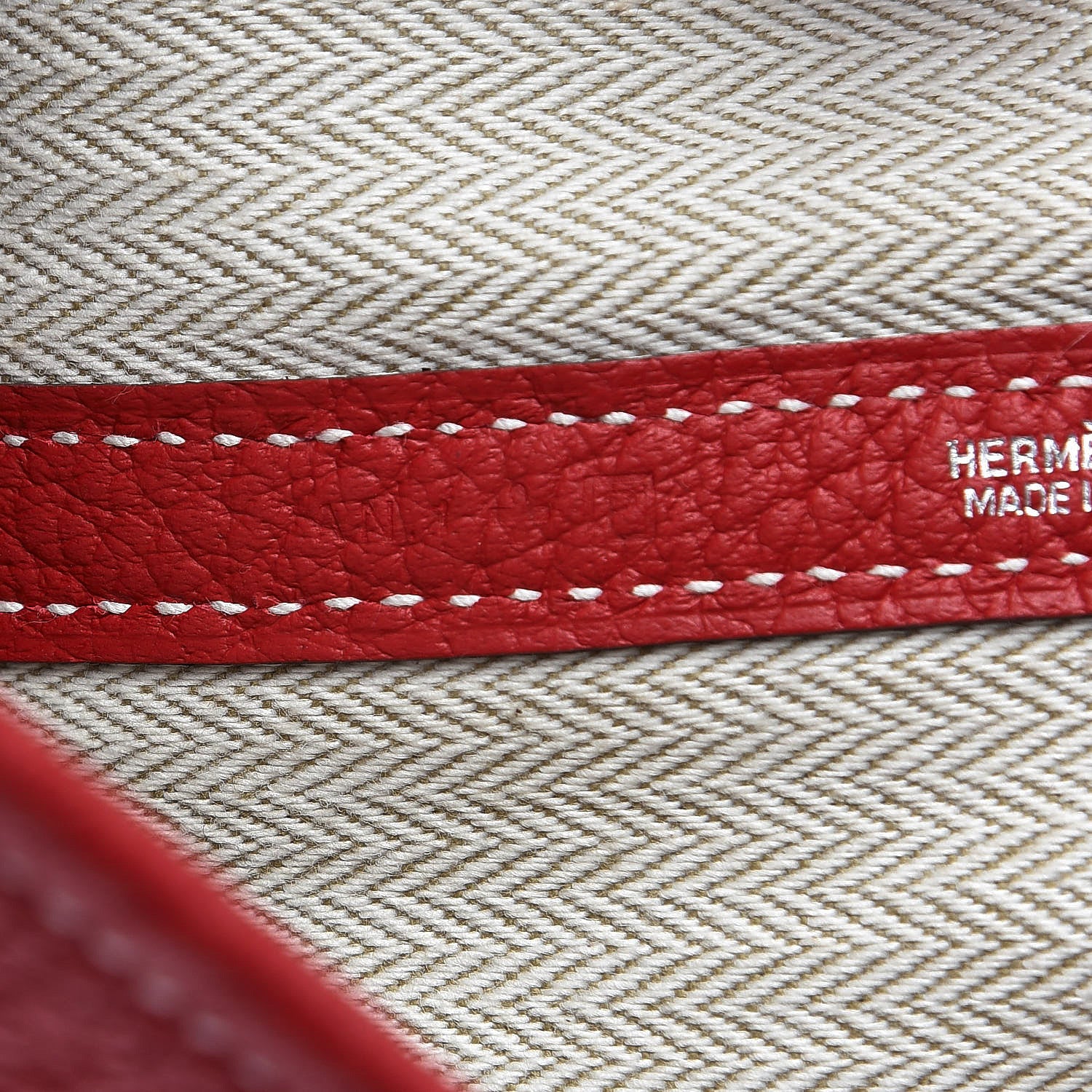 Hermes Negonda Garden Party 36 MM Rouge Casaque 6 of 12