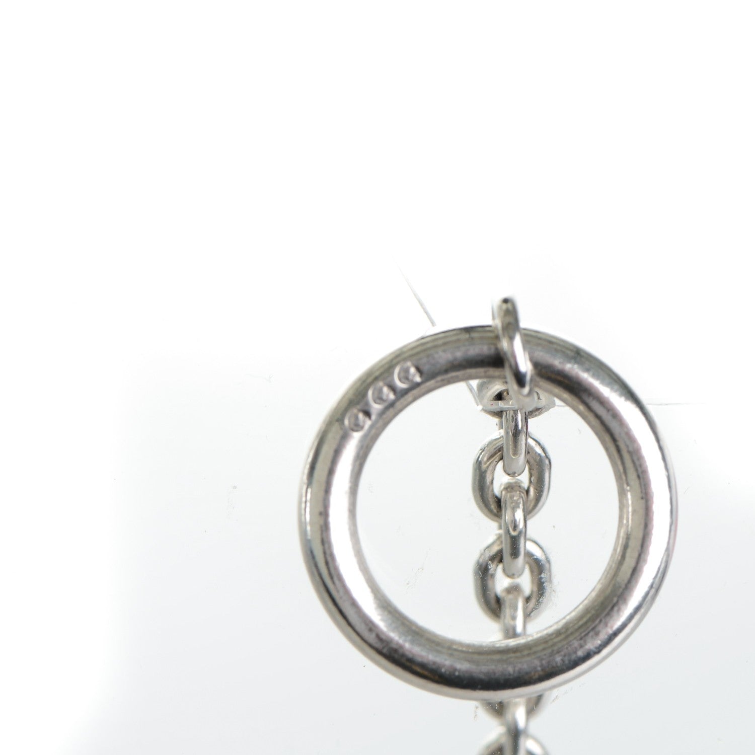 Hermes Sterling Silver Farandole Necklace 160 5 of 7