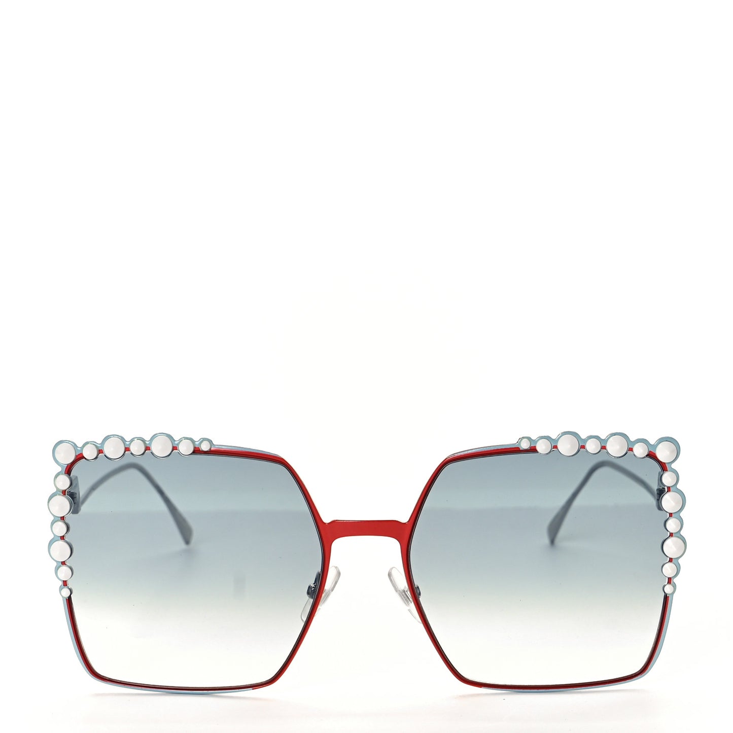Metal Dots Square Sunglasses FF 0259/S