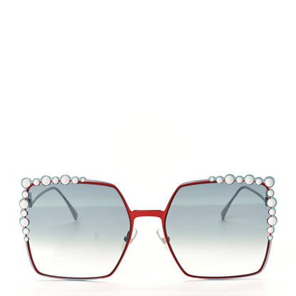 Fendi Metal Dots Square Sunglasses FF 0259/S 2 of 9