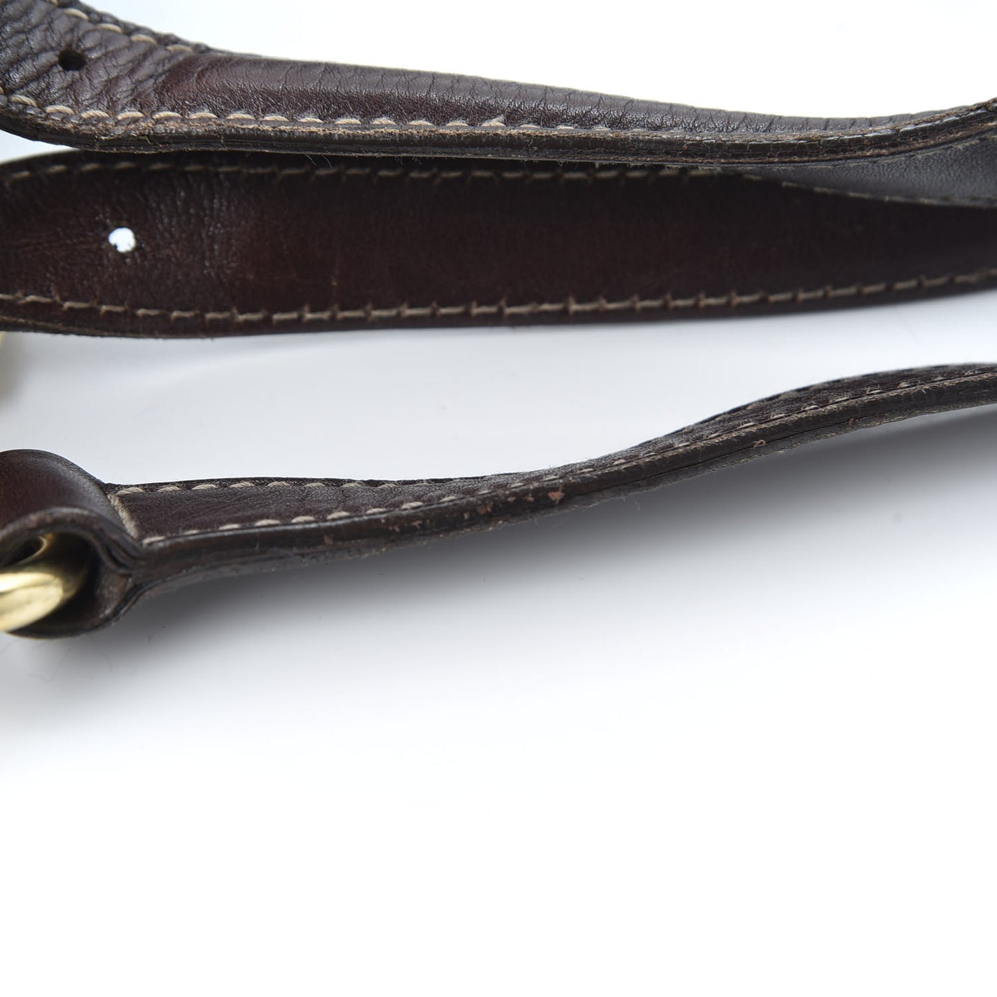 Calfskin Medium Britt Tote Dark Brown