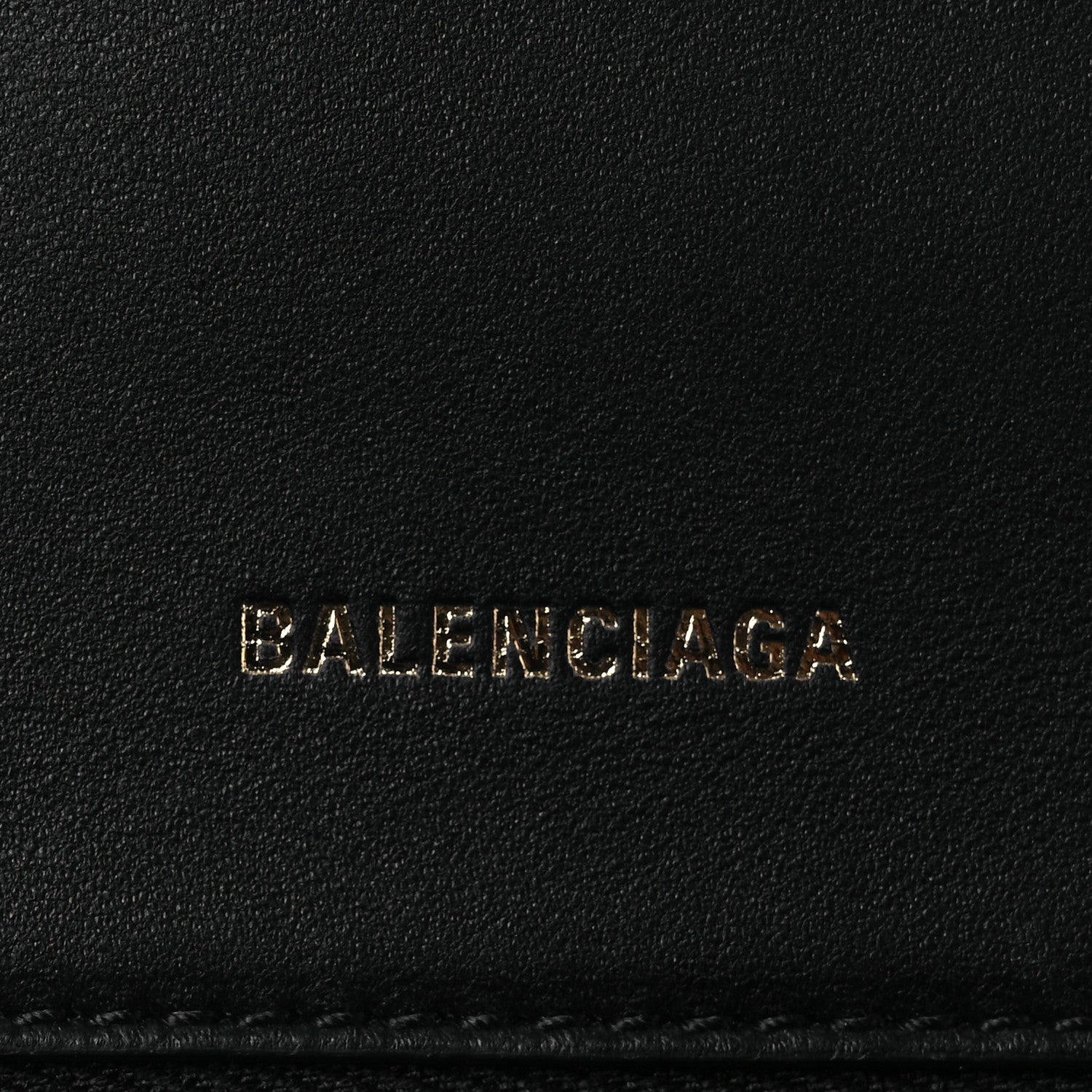 Balenciaga Curly Faux Shearling Small Hourglass Top Handle Bag  Black 6 of 12