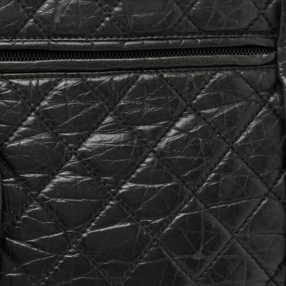 Chanel Aged Calfskin Vintage Ligne Lady Braid Tote Black 8 of 14