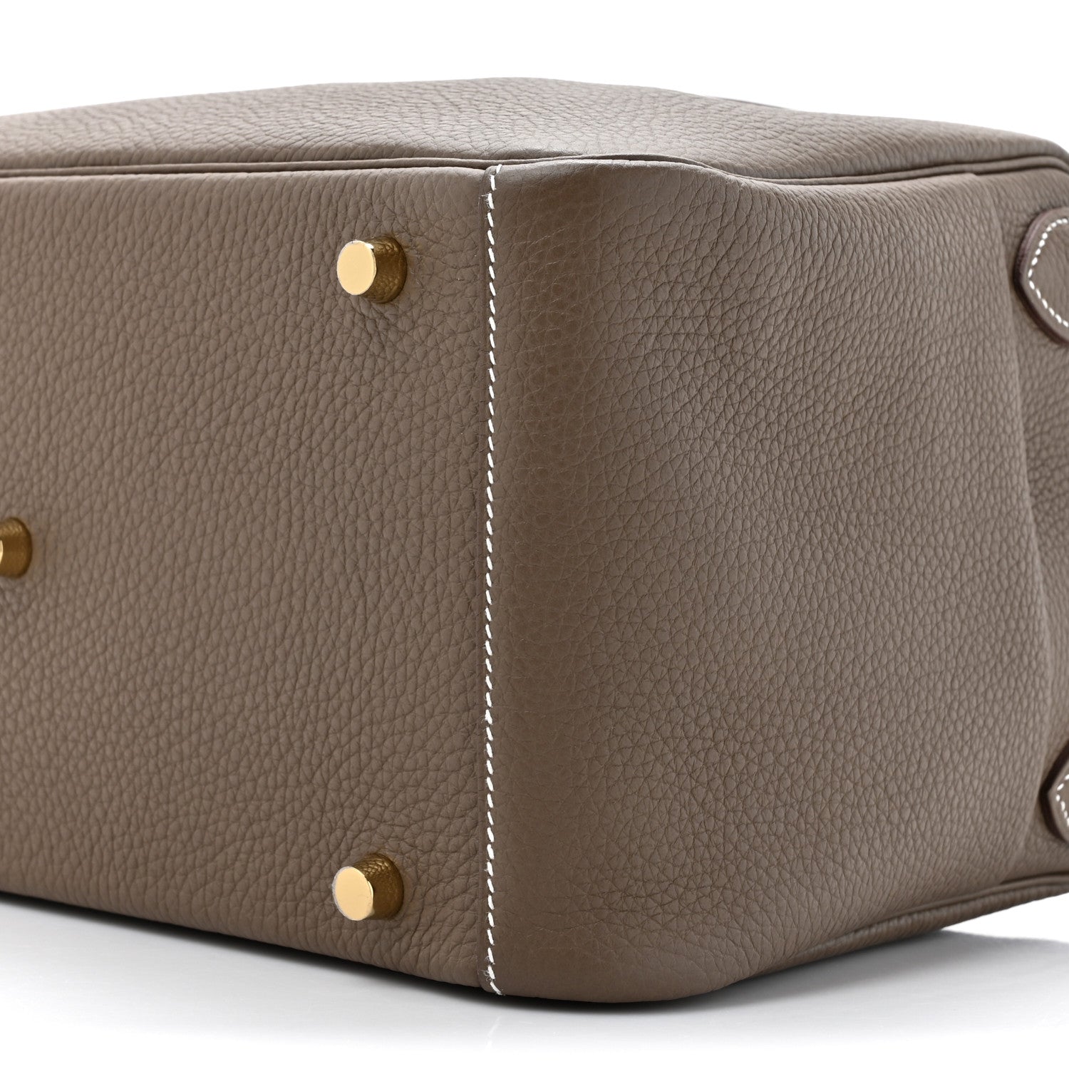Hermes Taurillon Clemence Lindy 30 Etoupe 8 of 10
