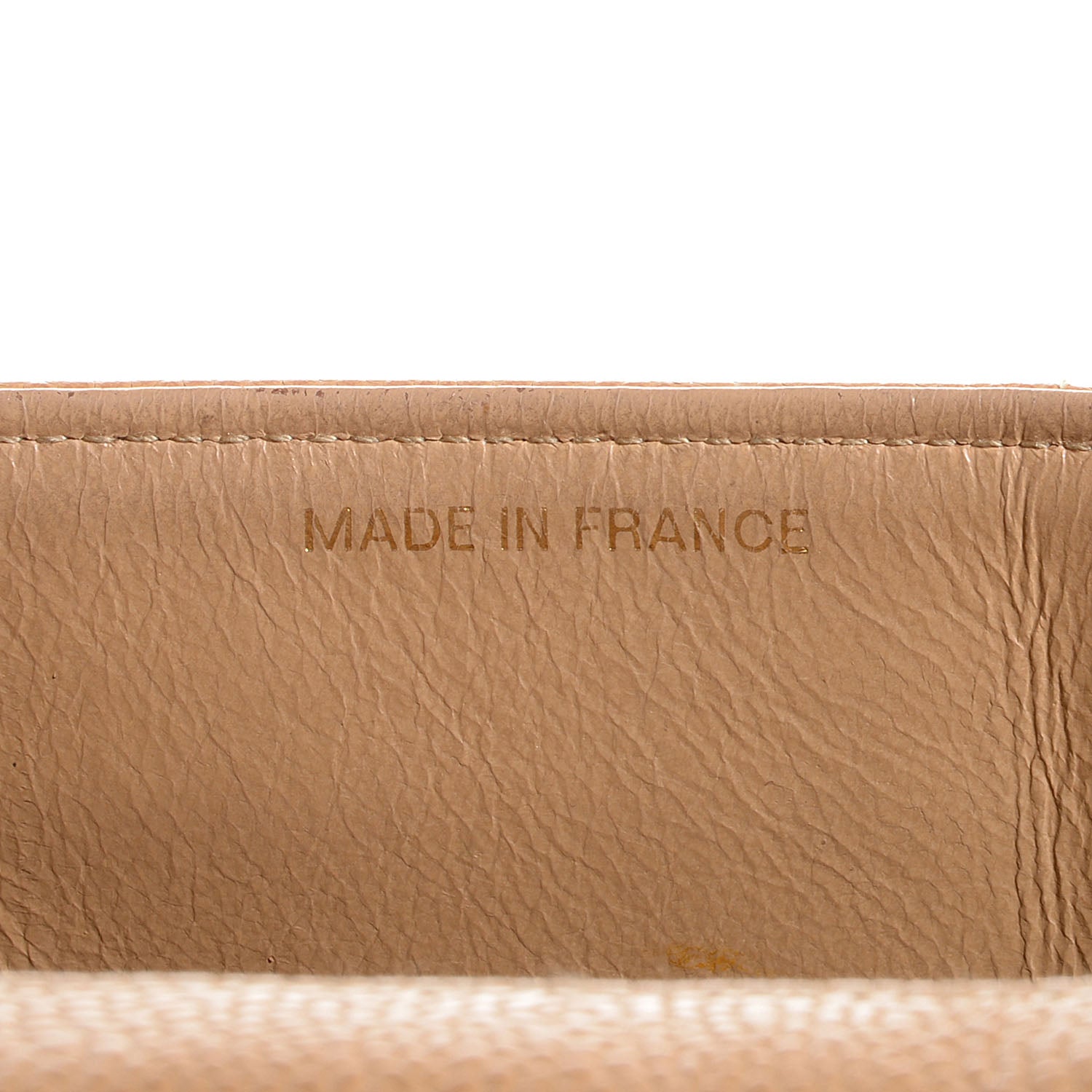 Chanel Caviar Vertical Quilted Jumbo Single Flap Beige 8 of 9