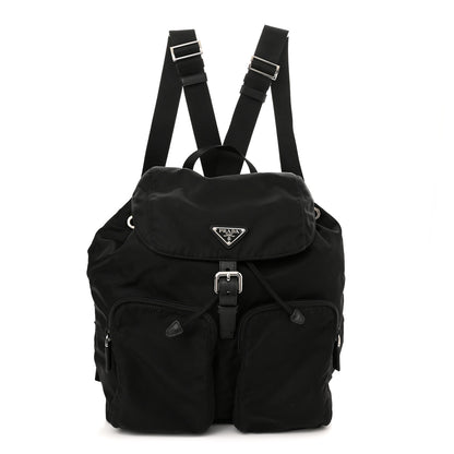 Prada Nylon Vela Large Backpack Black 1 of 9
