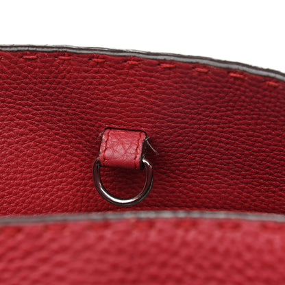 Fendi Cuoio Romano Selleria Large Anna Bucket Bag Rosso 13 of 13
