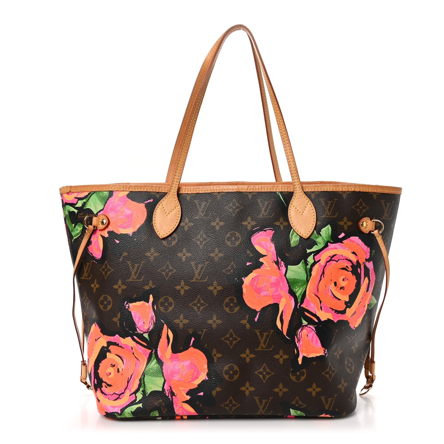 Louis Vuitton Monogram Roses Neverfull MM 1 of 11