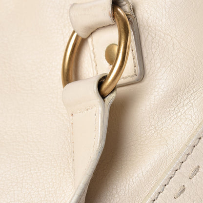 Saint Laurent Calfskin Oversized Muse Ivory 19 of 31