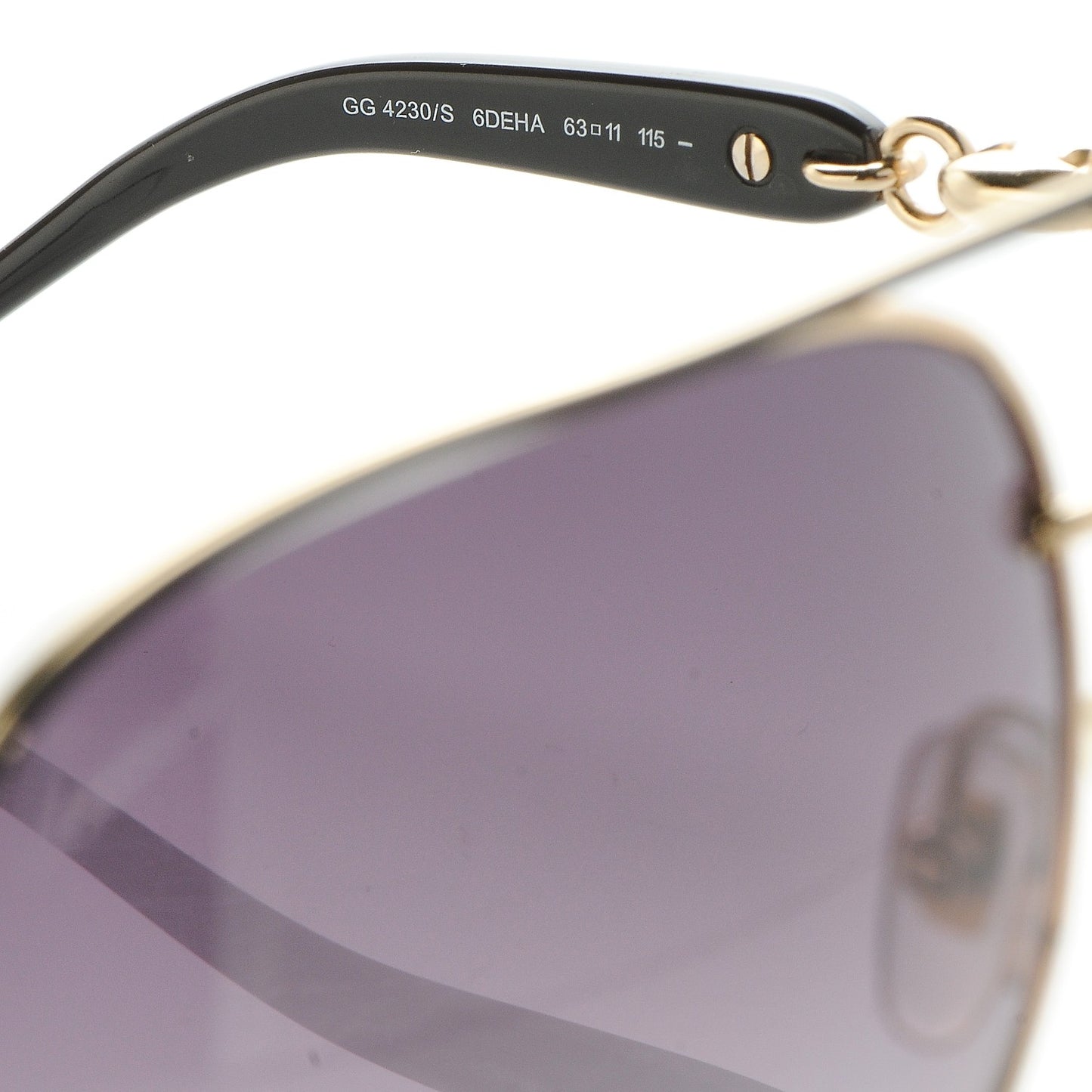 Aviator Crystal Marina Chain Sunglasses 4230/N/S Gold