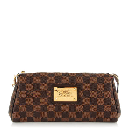 Louis Vuitton Damier Ebene Eva Clutch 1 of 7