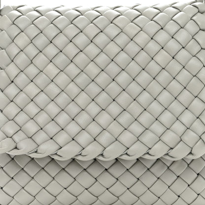 Bottega Veneta Nappa Intreccio Mini Cobble Shoulder Bag Agate Grey 8 of 10