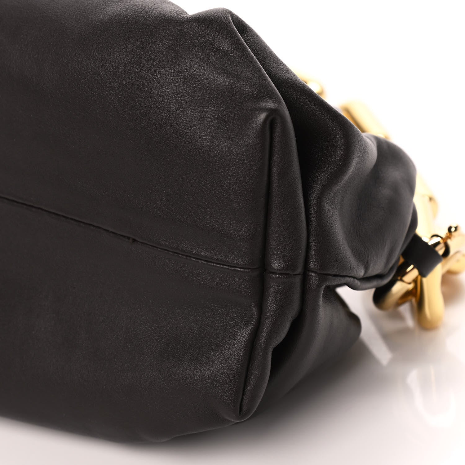 Bottega Veneta Calfskin The Pouch Chain Fondant 9 of 9