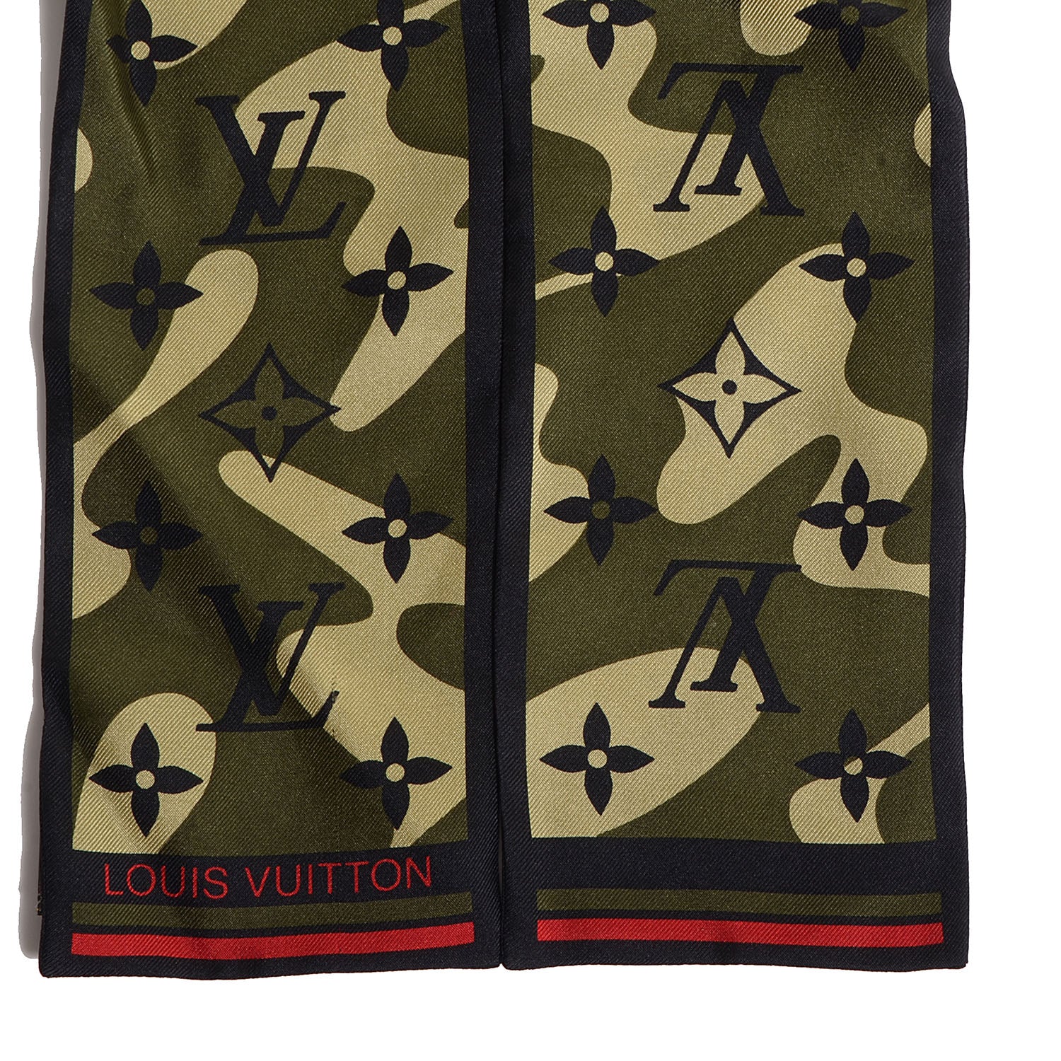 Louis Vuitton Silk Monogramouflage Bandeau 3 of 4
