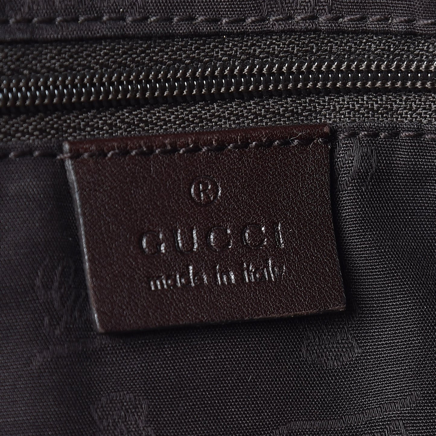 Guccissima Signature Large Sukey Tote Chocolate