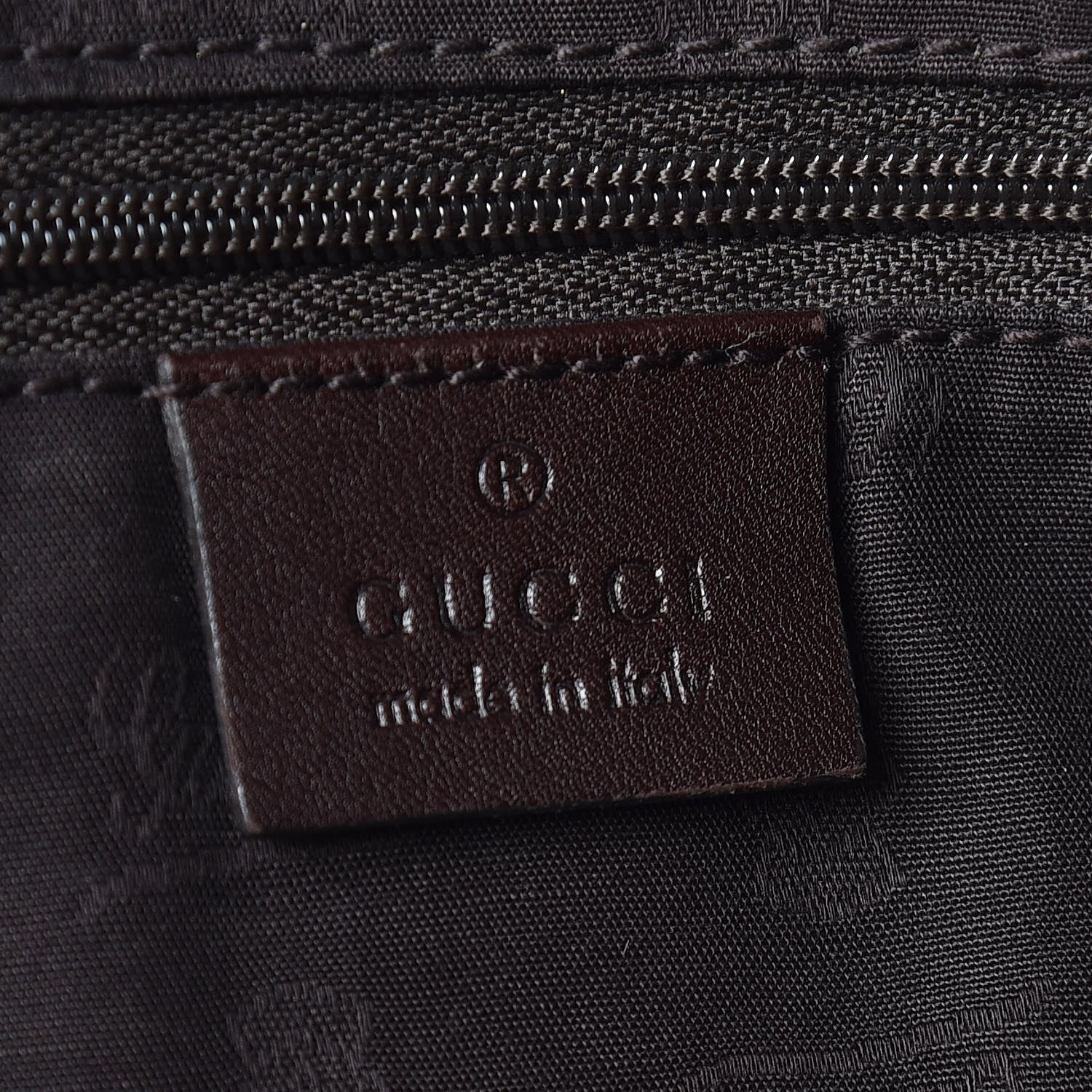 Gucci Guccissima Signature Large Sukey Tote Chocolate 6 of 11
