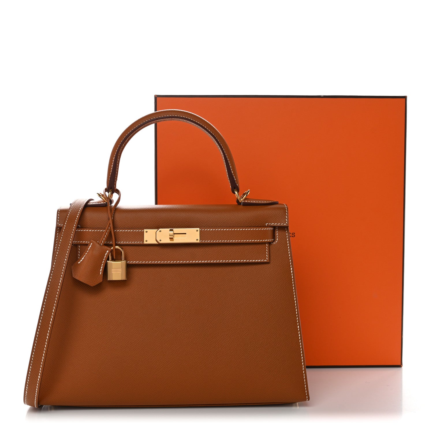 Hermes Epsom Kelly Sellier 28 Gold 11 of 11
