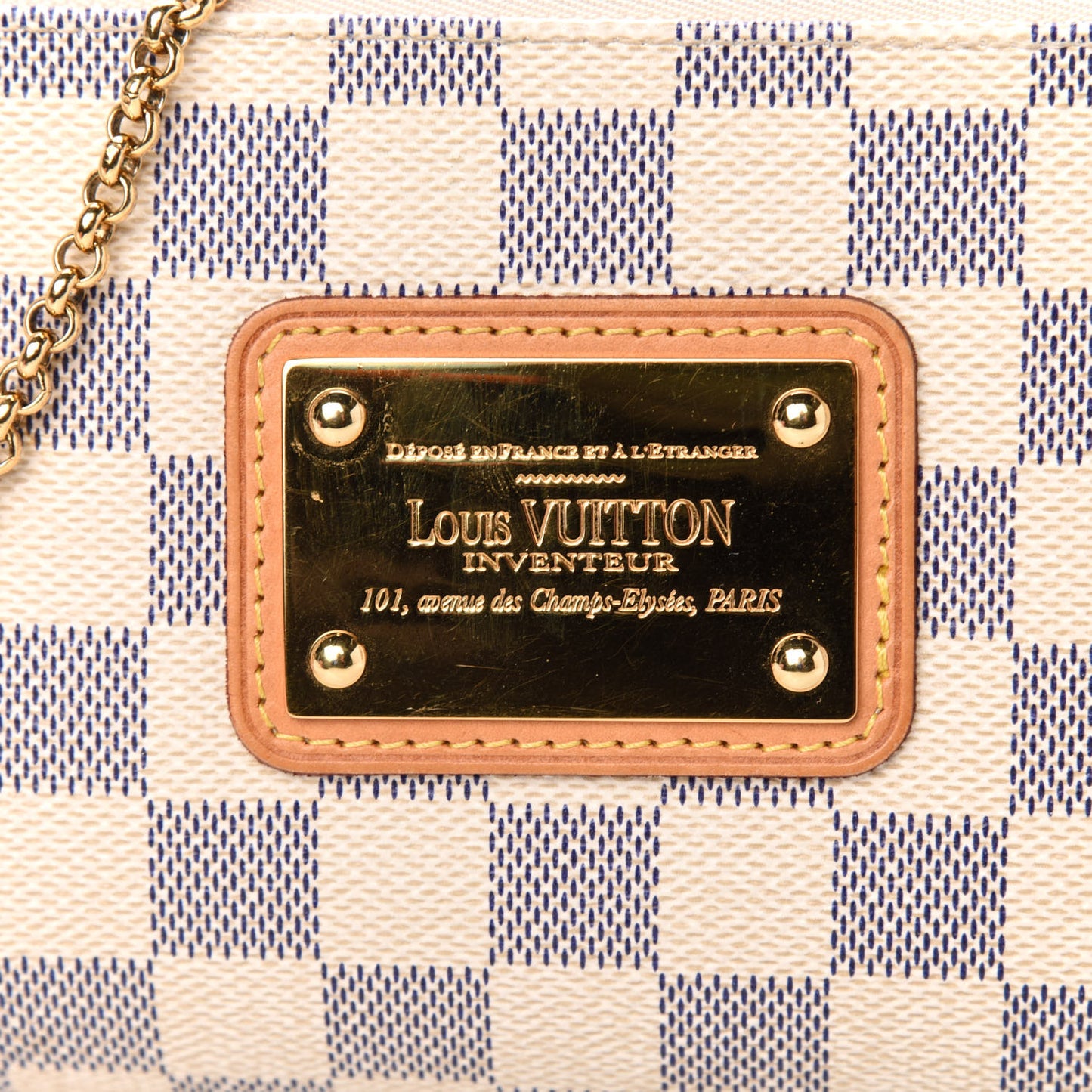 Damier Azur Eva Clutch