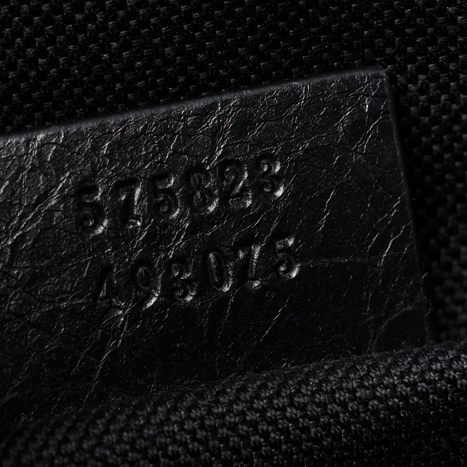 Gucci Fluffy Calfskin Mesh Nylon Medium Morpheus Double Buckle Backpack Black 6 of 14