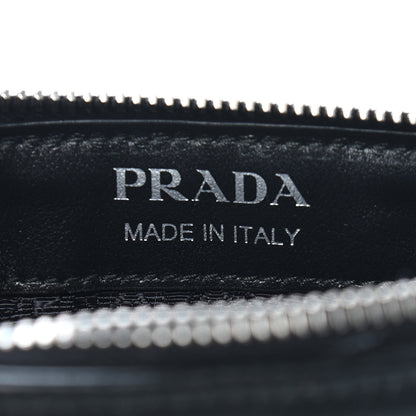 Prada Soft Calfskin Impunture Diagramme Belt Bag Black 5 of 6