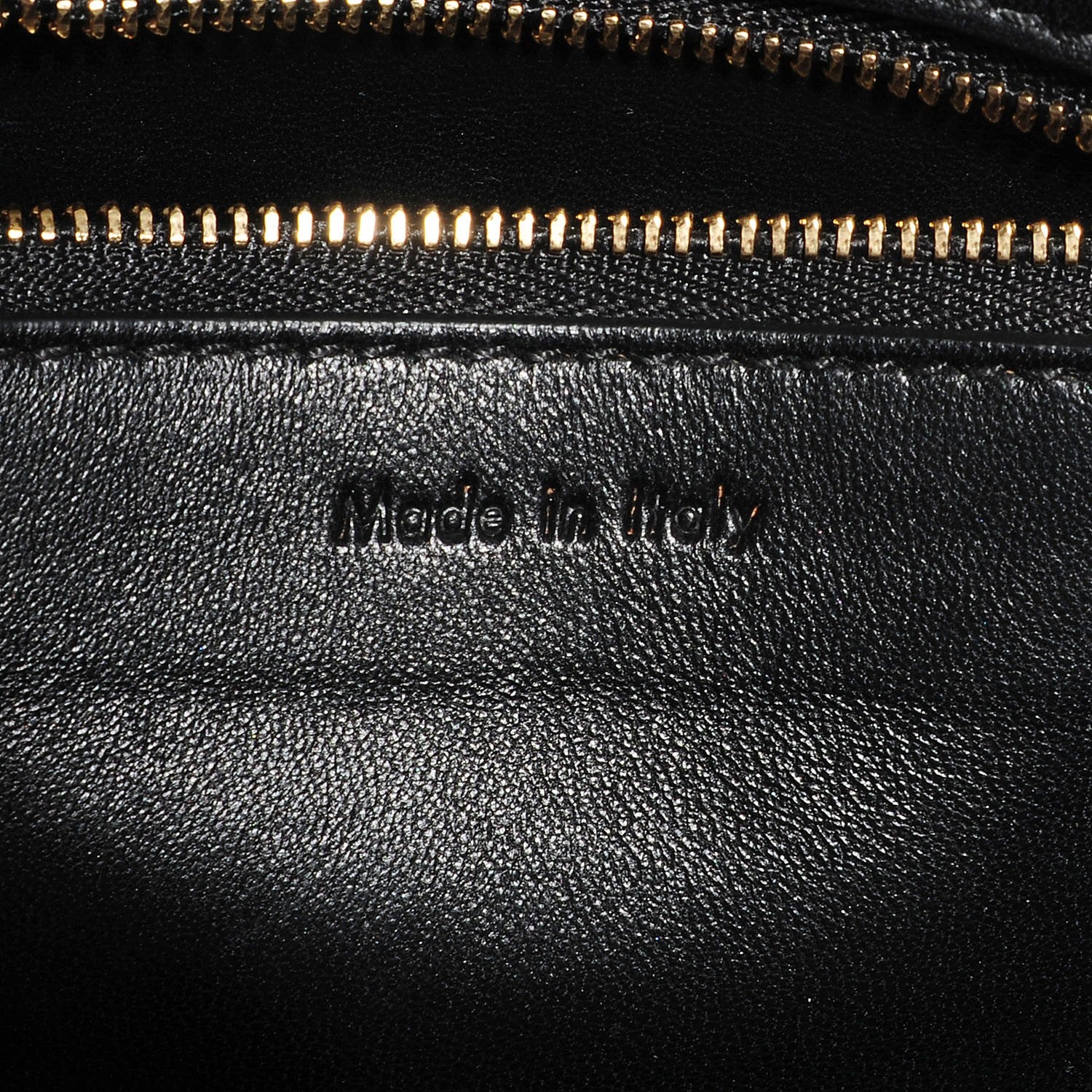 Celine Smooth Calfskin Ostrich Leg Medium Edge Shoulder Bag Black 7 of 7