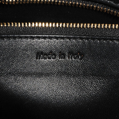 Celine Smooth Calfskin Ostrich Leg Medium Edge Shoulder Bag Black 7 of 7
