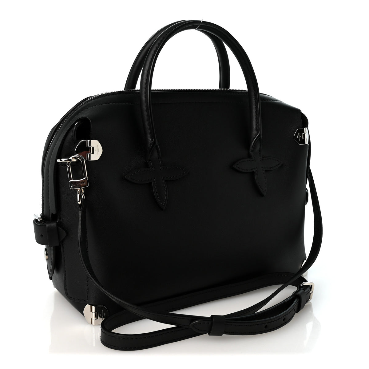 Smooth Calfskin Garance  Black