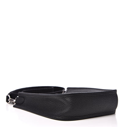 Hermes Taurillon Clemence Evelyne TPM Black 3 of 9