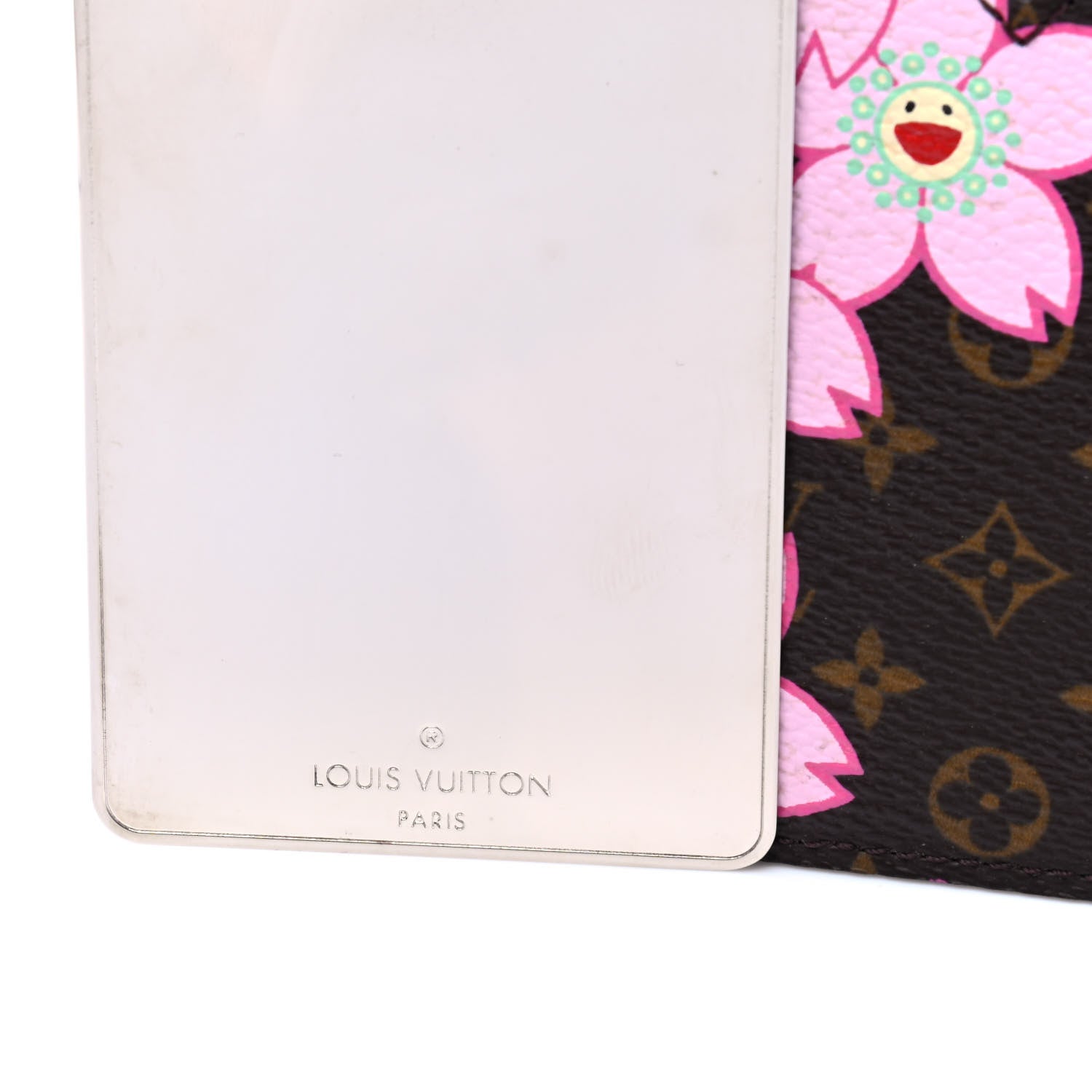 Louis Vuitton Monogram Cherry Blossom Mirror With Case Brown 6 of 6