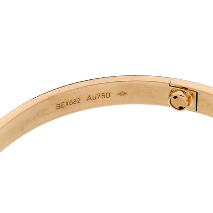 Cartier 18K Yellow Gold LOVE Bracelet 21 7 of 8
