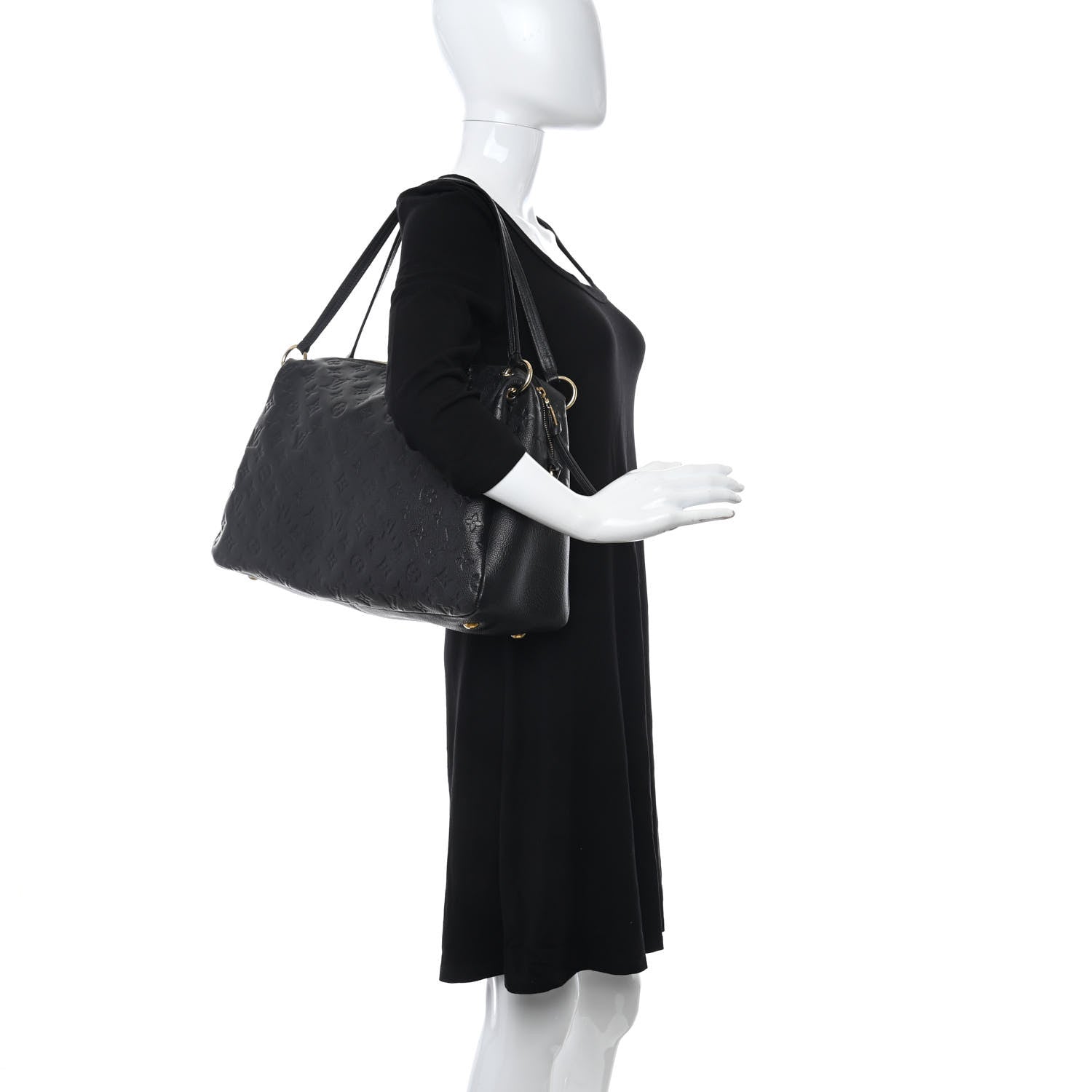 Louis Vuitton Empreinte Ponthieu MM Black 2 of 12