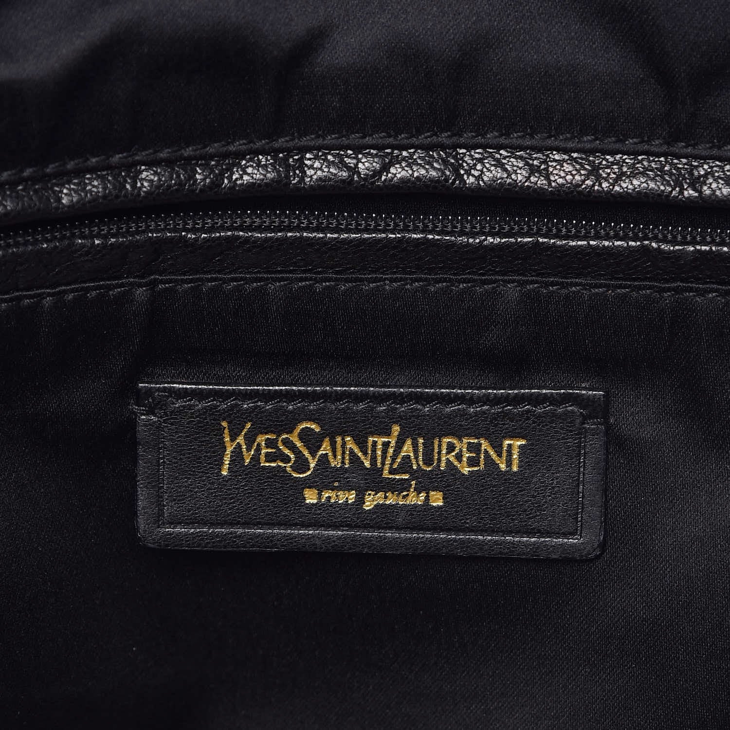 Saint Laurent Patent Medium Downtown Tote Grey 6 of 17