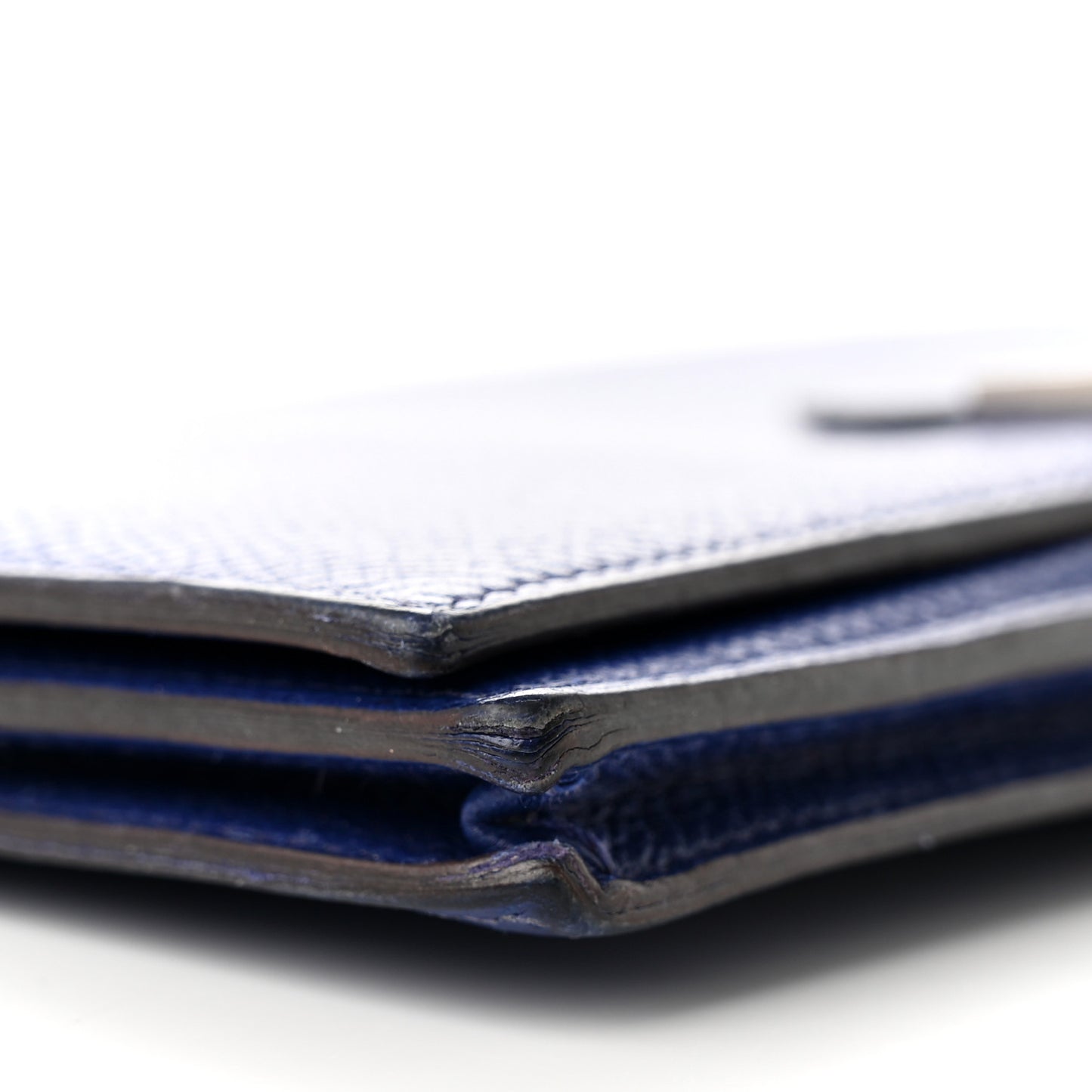Epsom Bearn Gusset Wallet Bleu Electrique