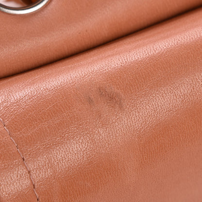 Chanel Patent Quilted Small Double Flap Orange 11 of 12