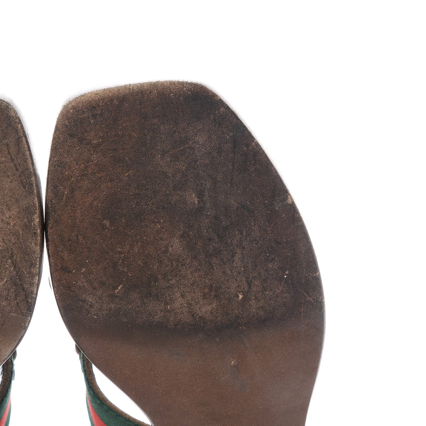 Suede Querelle Web Sandals 37 Marron Glace