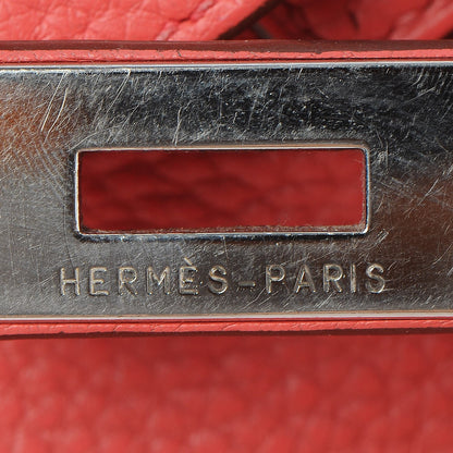 Hermes Taurillon Clemence Birkin 35 Bougainvillea 12 of 31