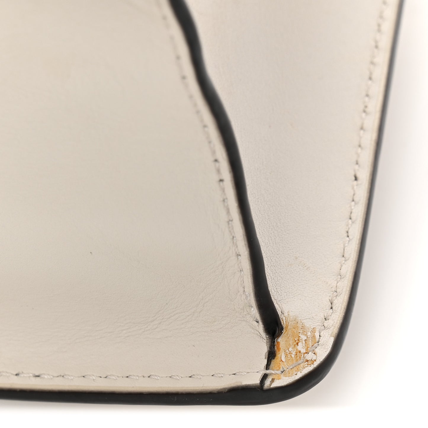 Calfskin Mini Sylvie Top Handle Bag White