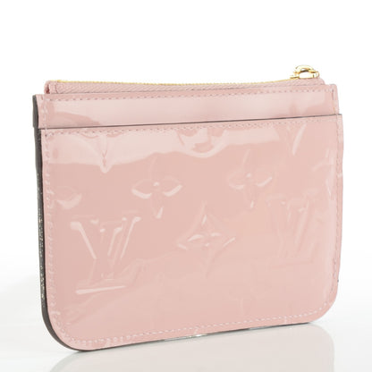 Louis Vuitton Vernis Key Pouch Rose Ballerine 3 of 7