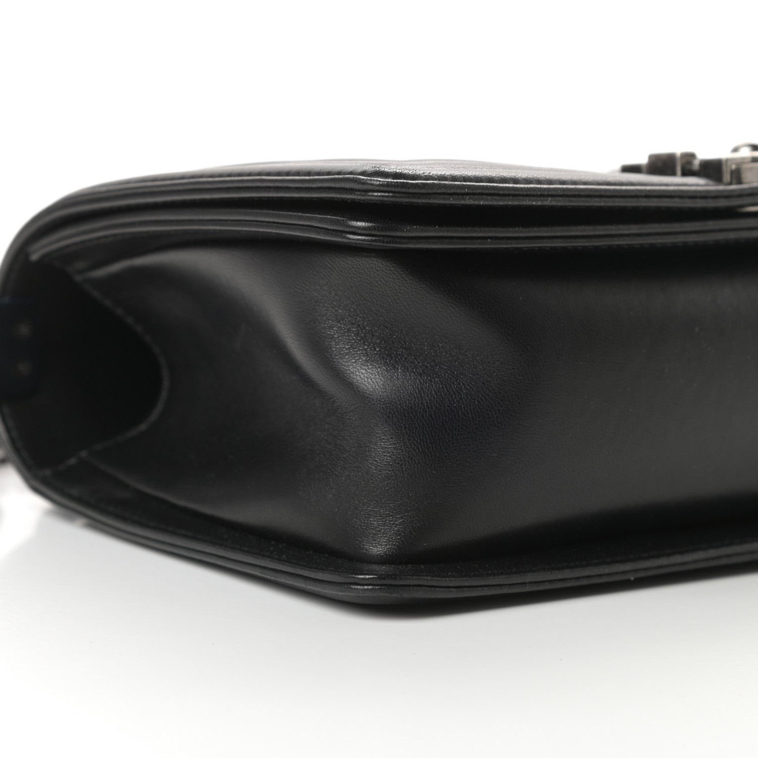 Chanel Lambskin Quilted Medium Boy Flap Black 9 of 13