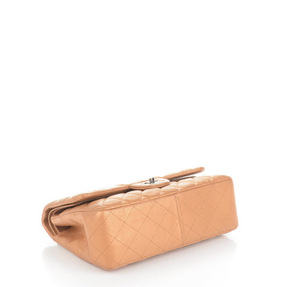 Chanel Metallic Caviar Quilted Jumbo Double Flap Copper 4 of 7