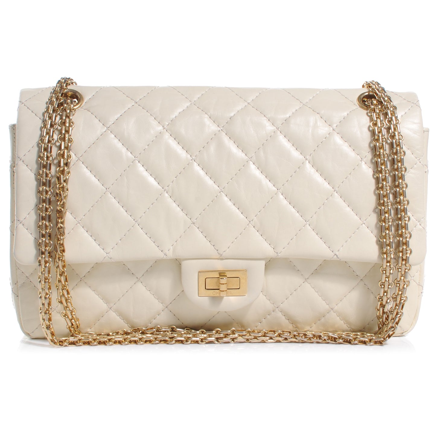 Calfskin 2.55 Reissue 226 Flap Ivory