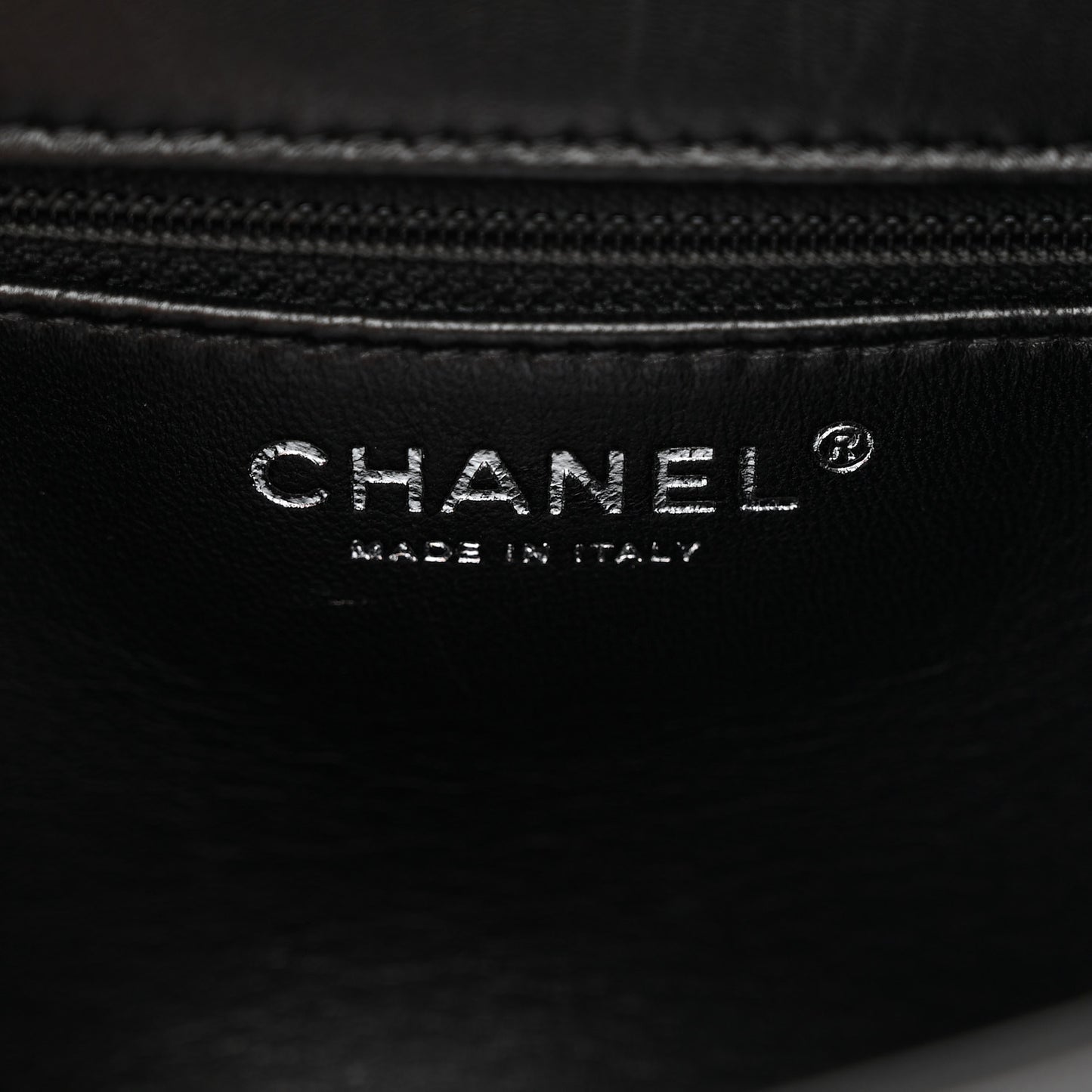 Shearling Lambskin Jumbo Chanel 100% Flap Black