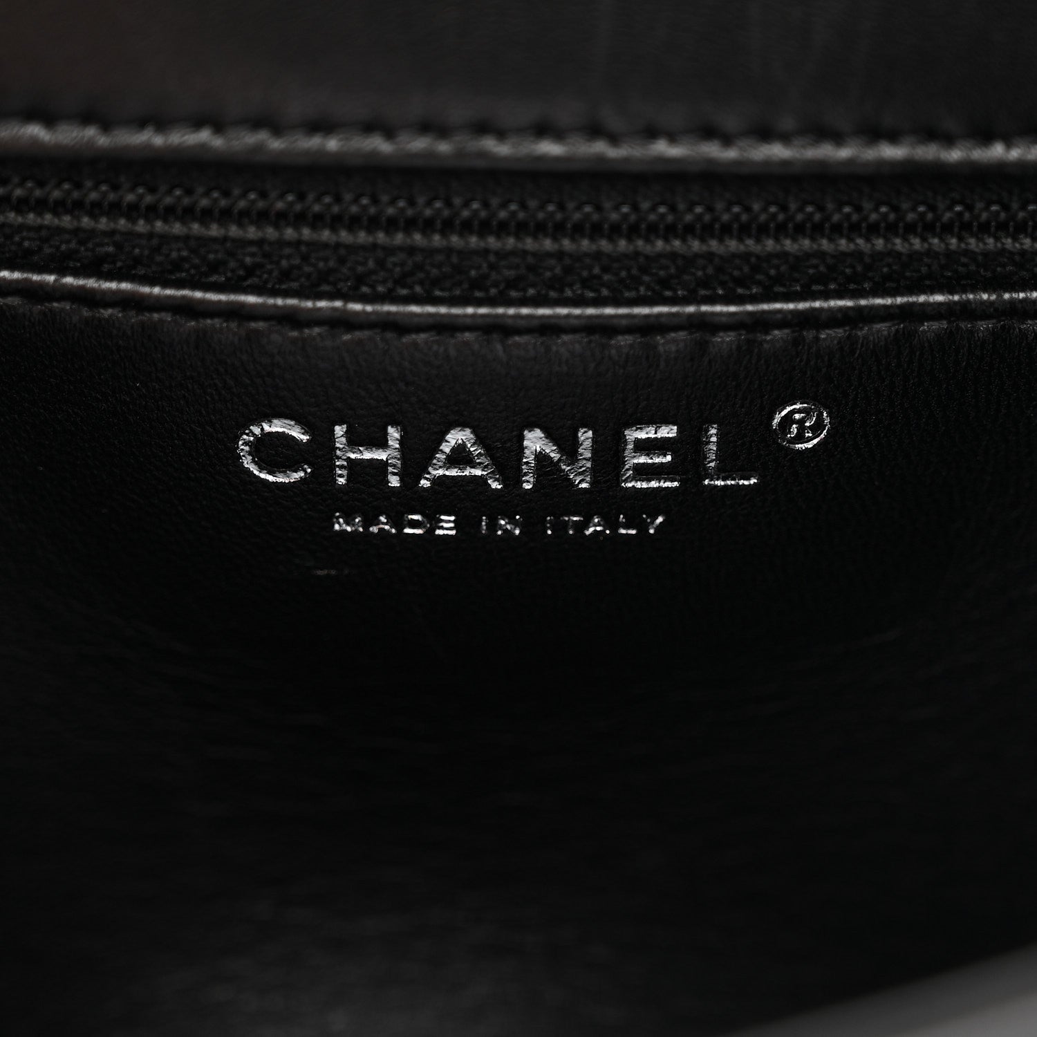 Chanel Shearling Lambskin Jumbo Chanel 100% Flap Black 5 of 11
