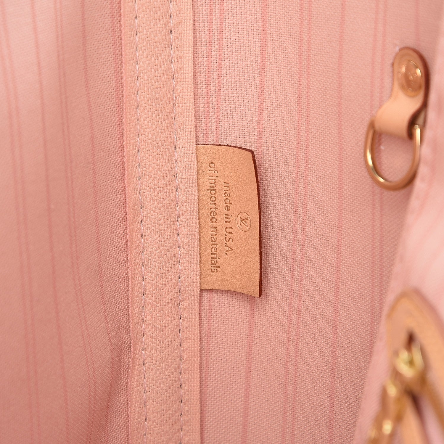 Louis Vuitton Damier Azur Neo Neverfull MM Rose Ballerine 7 of 10