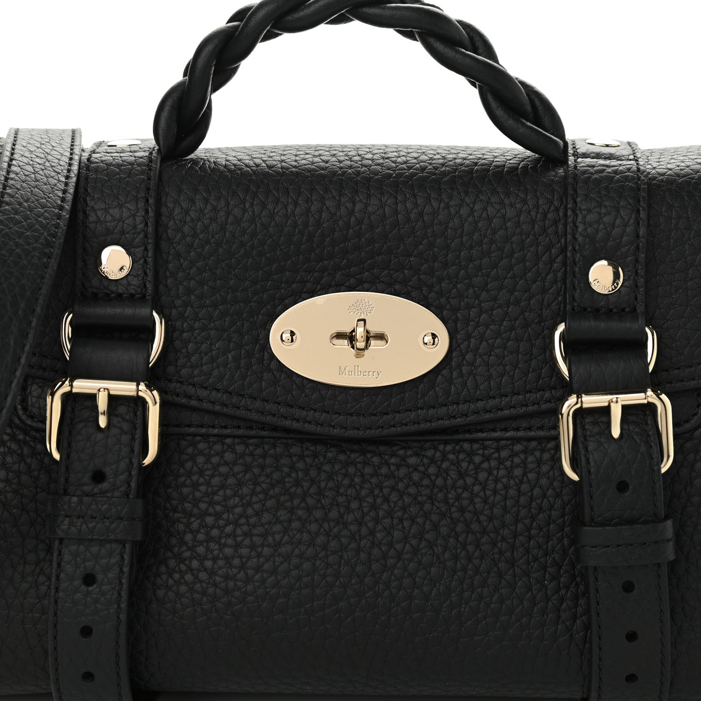 Heavy Grain Mini Alexa Black